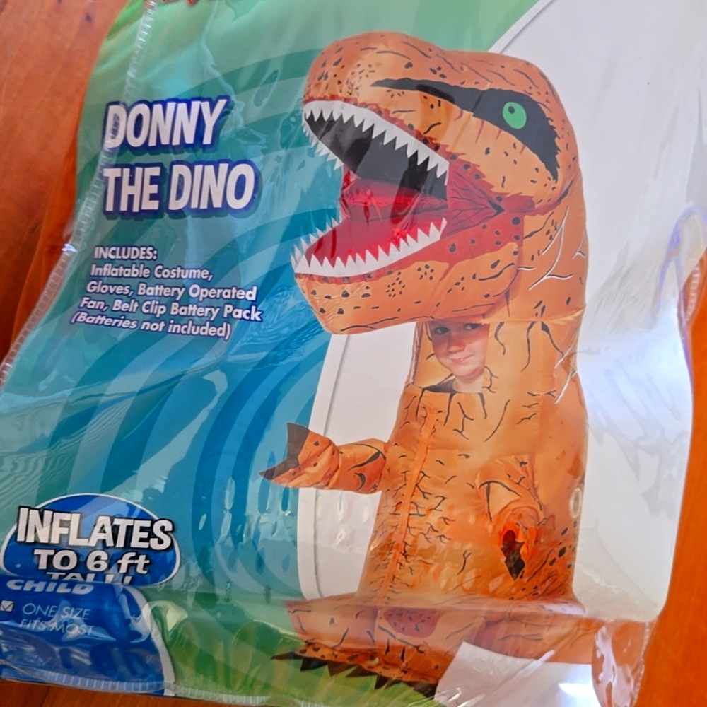 Inflatable Dino Costume